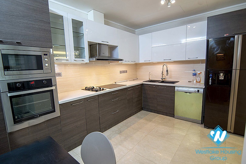 A contemporarily designed, large 267sqm apartment in Ciputra for rent